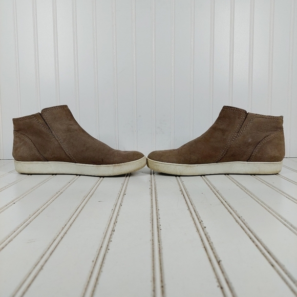 Naturalizer Womens Miranda Tan Brown Leather High Top Sneakers I967 - Picture 7 of 12